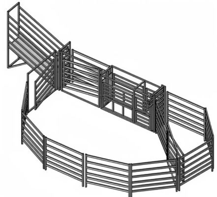 Livestock Horse Yard Panel Galvanized Portable Horse Corral Panels